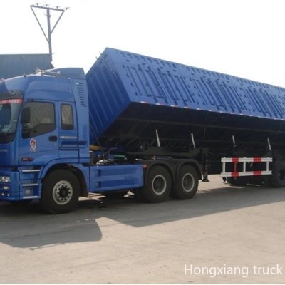 Maximale Nutzlast 100 t 50 t 5 Achsen U-Form Rücken Dump Semi-Truck Anhänger für Ihren Nutzen