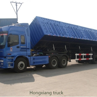 Reifen Nummer 8 Achse 25 Kubikmeter 30 Tonnen Dump Semi-Trailer Hydraulischer Kipper Semi-Trailer