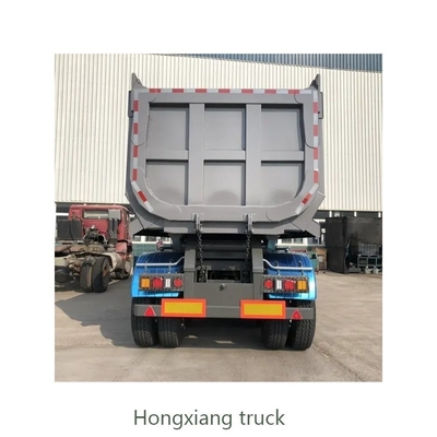 Halbanhänger für den reibungslosen und sicheren Transport von Zementpulver