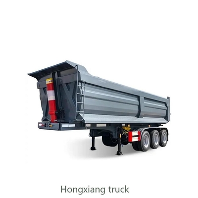 Halbanhänger für den reibungslosen und sicheren Transport von Zementpulver