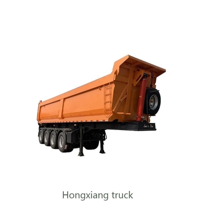Lkw-Anhänger-Tipper-Anhänger-Verkauf Schwerlast 3 4 5 Achsen 45 Kubik U-Form-Dump-Traktor