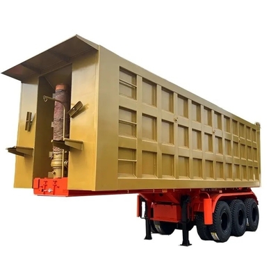 Seitenkipp-Truck Halbanhänger mit 12 Reifen und fortgeschrittenem Hydrauliksystem