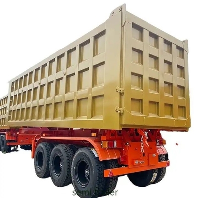 Anpassbarer 3-Achsen-Dump-Semi-Anhänger für den Transport von Kohle/Stein