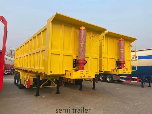 Anpassbarer 3-Achsen-Dump-Semi-Anhänger für den Transport von Kohle/Stein