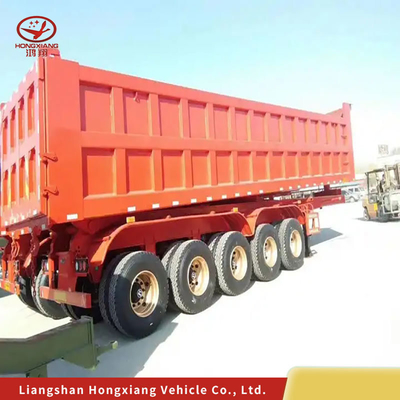 ABS-Anti-Block-Bremssystem Hydraulischer Zylinder-Tipper Volllastwagen Seiten-Dump Vollanhänger
