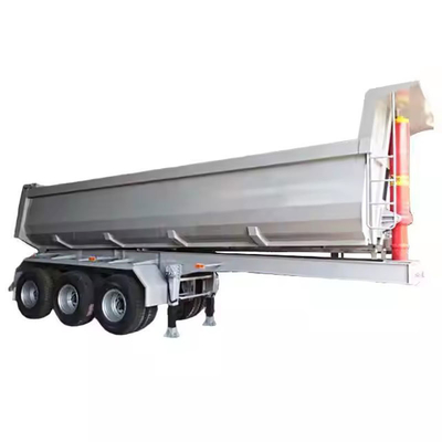 Mafal Kubikmeter U-Form-Dump-Anhänger Tipper Halbanhänger-LKW mit Fußboden von 2240 mm