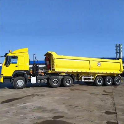 Anpassung Schwerlastwagen Tipper Dump Semi-Anhänger mit Cross-Arm-Typ-Aufhängungssysteme