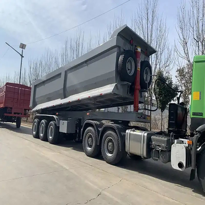 Afrika Schwerlast-Achse Ton Tipper-Lkw Hinterdump Semi-Anhänger mit 12r22.5 Reifen