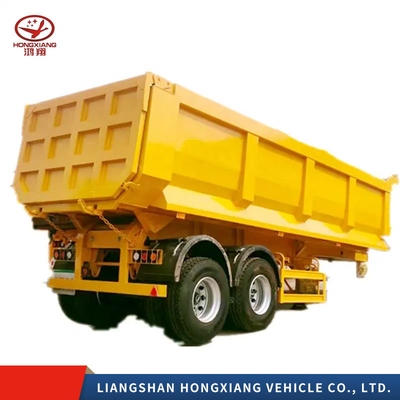 1 Bergbaudumpper Seitenabschlaggerät / Heckdumpper Semi-Anhänger Dump Truck Selbstdumping Nicht