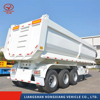 1 Bergbaudumpper Seitenabschlaggerät / Heckdumpper Semi-Anhänger Dump Truck Selbstdumping Nicht