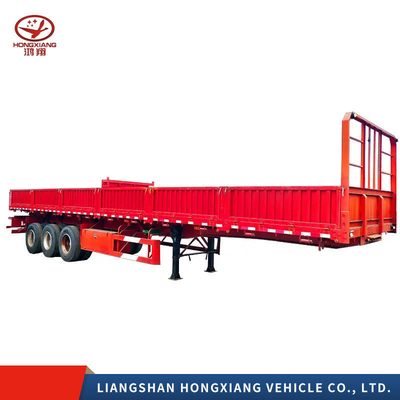 2/3/4 Achsen U-förmiger Hinterendeckel Semi-Lkw-Anhänger für Schwerlasttransport