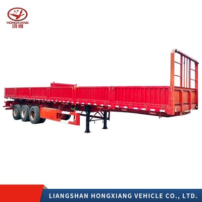 2/3/4 Achsen U-förmiger Hinterendeckel Semi-Lkw-Anhänger für Schwerlasttransport