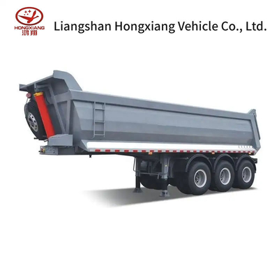 2240mm Tonnen Stein Sand Boden Selbstdumping Rücken Kipper Dump Truck Anhänger für das Recycling