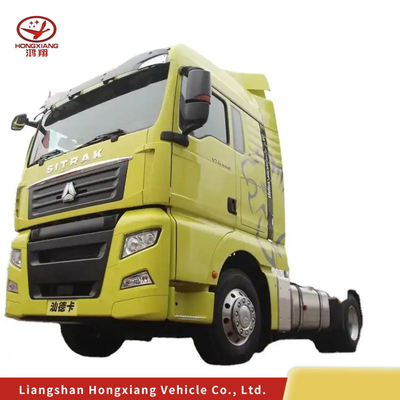 8.2T Pferdestärke &gt; 450 PS Lkw-Traktor-Anhängerkopf für Schwerlastzug in B2B-Märkten
