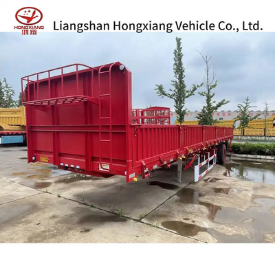 2 Achsennummer Sanddumpper Seitenkipperdumpper Semi-Anhänger Dump Truck Reifen 12r22.5