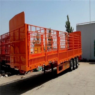 Hydraulischer Kipper-Dump-Anhänger mit 4 Achsen Hinterachsen-Dump-Semi-Anhänger 60 t für Afrika Typ U