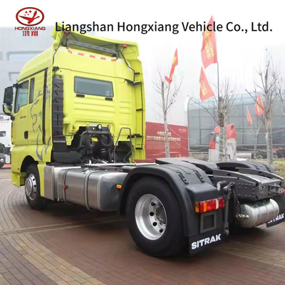 6×4 Manuelle Fenster Weichai Motor Traktor Lkw für den städtischen Transport zu erschwinglichen Preisen