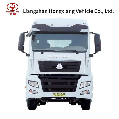 Newindu Technologie Hongyan Wheel Tractor Truck und Anhänger mit manuellem Fensterdesign