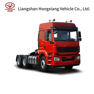 Newindu Technologie Hongyan Wheel Tractor Truck und Anhänger mit manuellem Fensterdesign