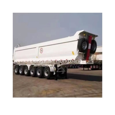 3 Achsen 45 Cbm Kipper Dump Trailer für den Kohletransport Nicht Selbstdumpingfunktion