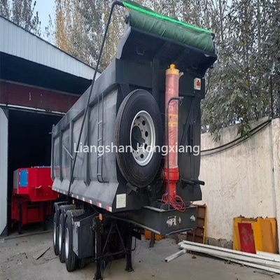 3 Achsen 45 Cbm Kipper Dump Trailer für den Kohletransport Nicht Selbstdumpingfunktion