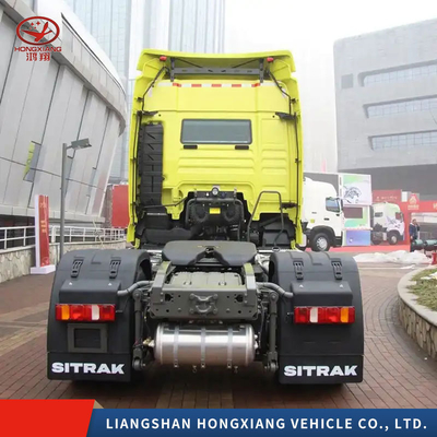 ECE-zertifizierter Sinotruk HOWO Euro-Traktor mit Weichai-Motor und manuellem Fenster