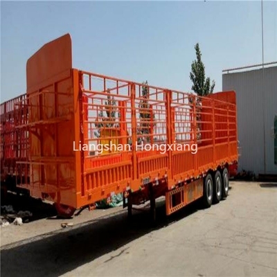 3 Achsen 40 60 Kubikmeter 80 Tonnen Kipper Semi Trailers Hydraulischer Heckdump Trailer