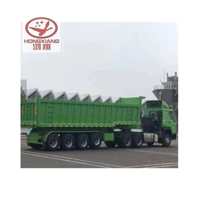 Dump Truck Trailer 30 t 60 t Dump Trailer mit 13 t Achse und 1 Jahr Kundendienst