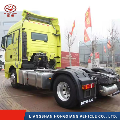 ECE-zertifizierte 8,2 Tonnen HOWO Lkw- oder Traktor-Lkw-Kopfanhänger mit ECE-Reifenzertifizierung