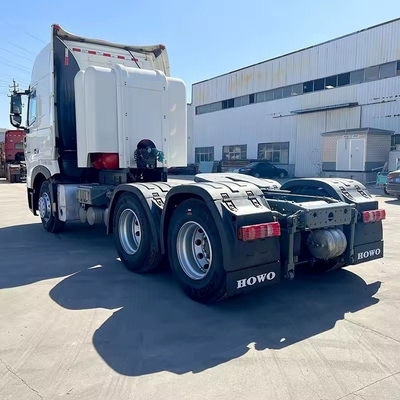 6X4 430 PS Traktorlastwagen Sinotruk HOWO A7 T7 Automatisches Getriebe Traktorkopf mit 1
