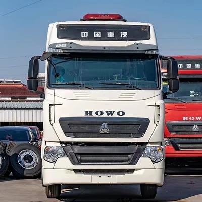 6X4 430 PS Traktorlastwagen Sinotruk HOWO A7 T7 Automatisches Getriebe Traktorkopf mit 1