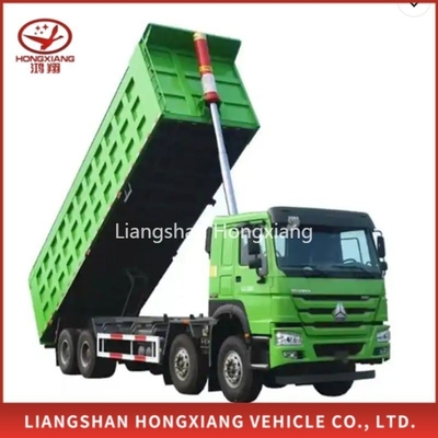 Kreuzarm-Typ 60 Tonnen 40FT Kipp-Lkw-Anhänger Box Halbanhänger Schwerlast-mechanische Aufhängung Stahl Superlink Dump-Anhänger