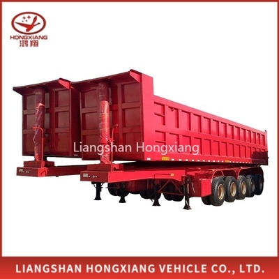 40 Tonnen Dump Trailer und RC Trailer Dump Truck Trailer 13500X3000X1550 mm Laufwerk 2240mm