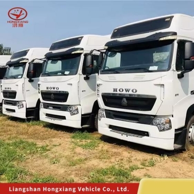 Hot HOWO T7 6X4 Methan-Traktor Lkw-Motor Kapazität&gt; 8L und 1 Jahr Nachverkaufsservice