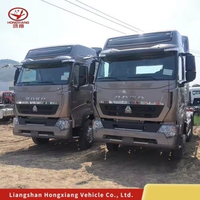 Hot HOWO T7 6X4 Methan-Traktor Lkw-Motor Kapazität&gt; 8L und 1 Jahr Nachverkaufsservice