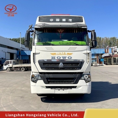 GCC-zertifizierter HOWO T7 LNG CNG Kaskadenanhänger Traktor-Lkw mit einer Motorkapazität&gt; 8L