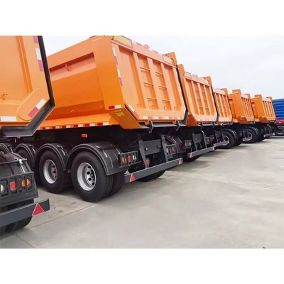 3 Achsen Stein Transport Fracht Semi-Anhänger Lkw Hinterhüller Tipper Anhänger