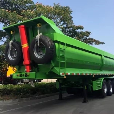 25cbm 32cbm U-förmiges Hinterende Kipper Dumper Dump Semi-Truck Anhänger Reifen 12r22.5 Flatbed