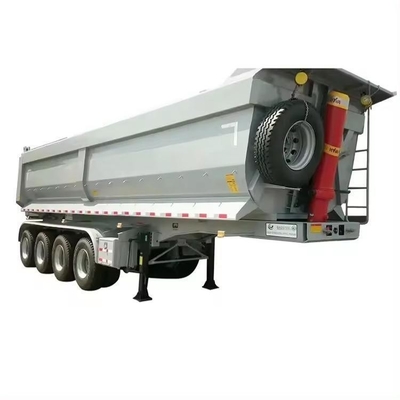 U-Form hydraulische Getreidefahrzeuge-Aufhänger Dumping Hinterteil Dump Tipper Halbfahrzeuge Anhänger für LKW