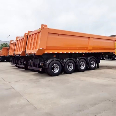 40 Tonnen 50 Tonnen 3 Achsen Lkw Hinterbehälter mit ABS-Anti-Block-Bremssystem