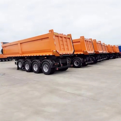 40 Tonnen 50 Tonnen 3 Achsen Lkw Hinterbehälter mit ABS-Anti-Block-Bremssystem