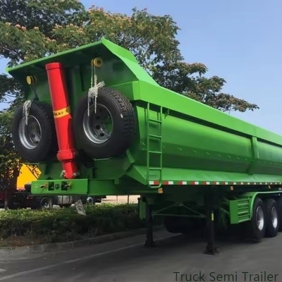 40 50 60 Tonnen U-förmiger Rücken-Tipper-Dump Semi-Truck-Anhänger