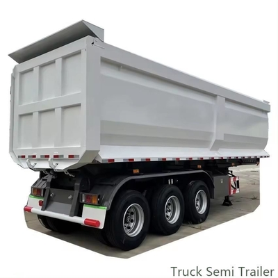 40 50 60 Tonnen U-förmiger Rücken-Tipper-Dump Semi-Truck-Anhänger