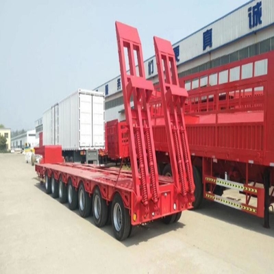 2024 40 FT 3 Achse Triachse Flachbett Flachbett Container Halbanhänger mit Anpassung