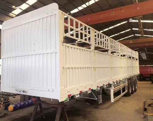 Zäunertrailer Semi-Trailer mit 8.12.16 Reifen Nummer 3 Achse 5,8 Tonnen