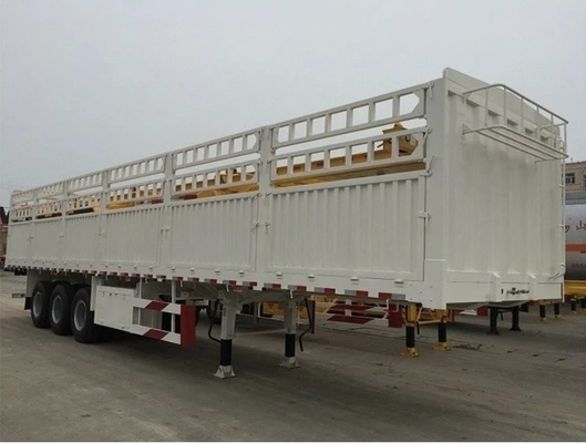 Zäunertrailer Semi-Trailer mit 8.12.16 Reifen Nummer 3 Achse 5,8 Tonnen