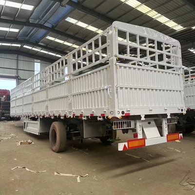 Anpassung 3 Achsen Zaun Fracht Semi-Anhänger für Schweine Rinder Schafe Viehtransport