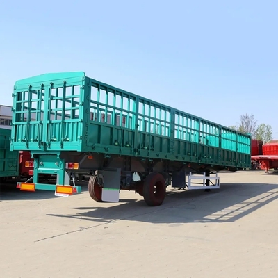 8 Tonnen hohe Hürde Halbanhänger für Rinderzaun und Seitenwand Rindertransport