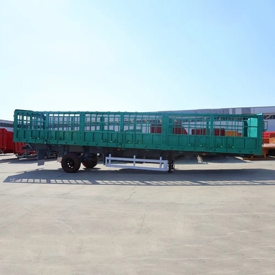 8 Tonnen hohe Hürde Halbanhänger für Rinderzaun und Seitenwand Rindertransport