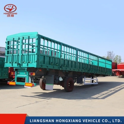 Herstellung von 40ft Seitenwand-Frachtzaun-Semi-Anhänger mit ABS-Anti-Block-Bremssystem